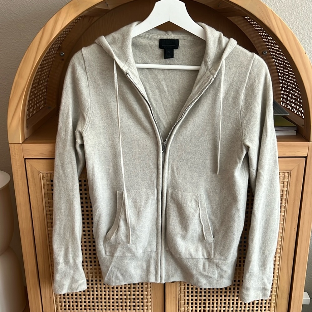 J. Crew Cashmere Hoodie